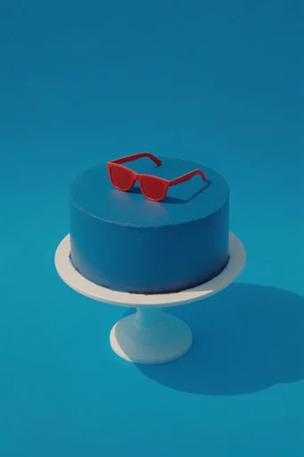 Nostalgic Surrealist Pop style reference image — dreamlike clarity