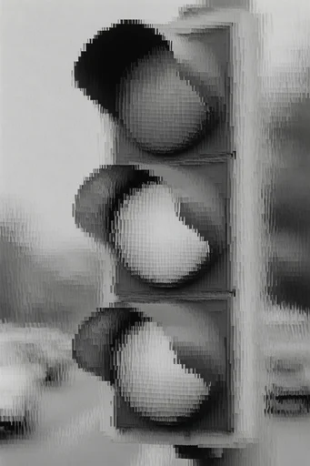 Algorithmic Digital Decay style reference image — glitch art