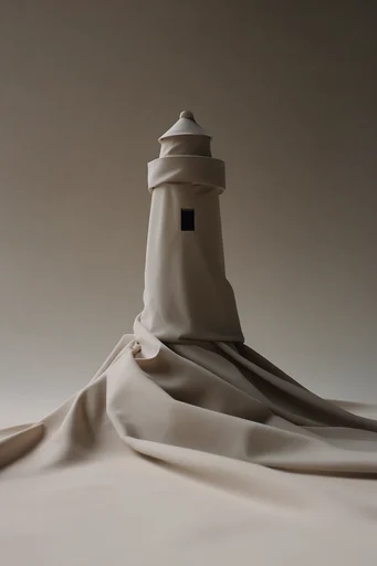 Sculptural Neutral Minimalism style reference image — soft diffused lighting