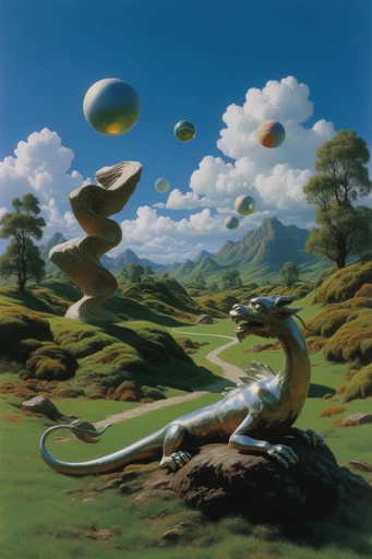 Surreal Pastoral Liminality style reference image — hyper-realistic velvet texture
