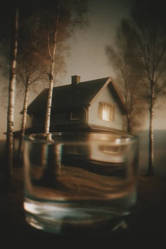 Analog Nostalgic Cinematic style AI image example 4