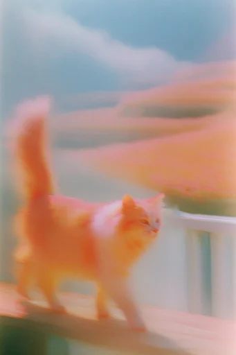 Ethereal Motion Dreamscape style reference image — chromatic aberration