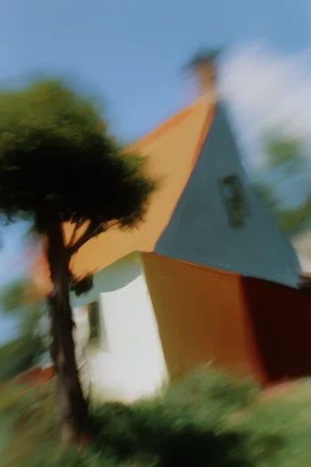Kinetic Dream Impressionism style reference image — sun-drenched warm glow