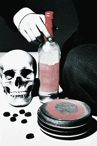 Raw Punk Analog style reference image — photocopy grunge