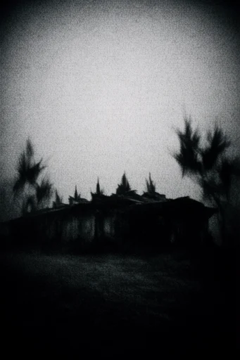 Gritty Liminal Noir style AI image example 2