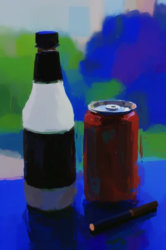 Luminous Painterly Solitude style reference image — painterly texture