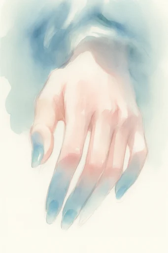 Ethereal Pastel Sketchbook style reference image — ethereal pastel palette