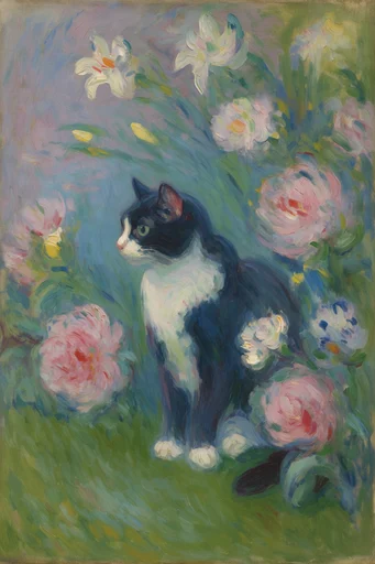 Ethereal Impressionist Pastoral style reference image — ethereal atmosphere