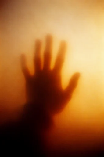 Luminous Amber Noir style reference image — glowing amber atmosphere