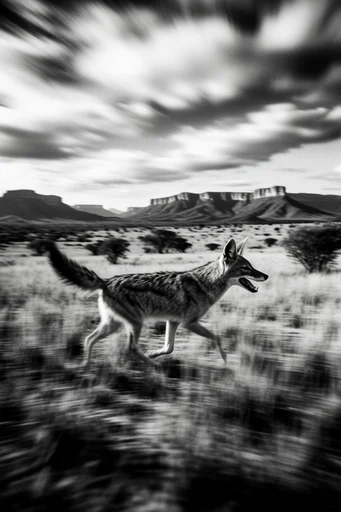 Spectral Analog Noir style AI image example 3