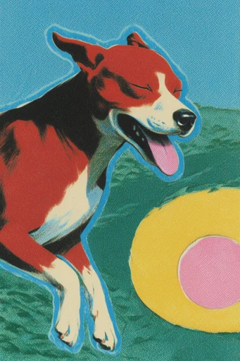 Surreal Retro Collage style reference image — whimsical juxtaposition