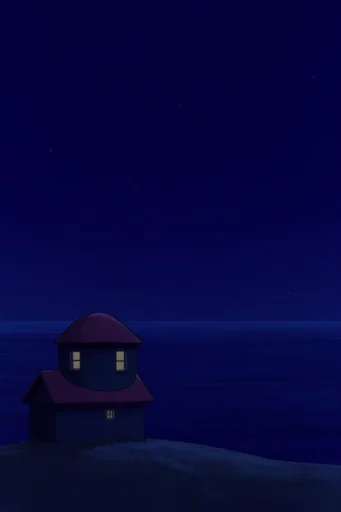 Melancholic Nocturnal Minimalism style reference image — soft grainy texture