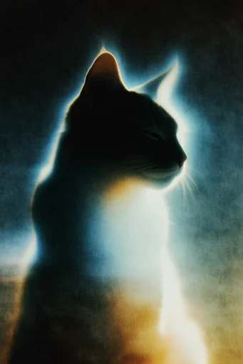 Spectral Twilight Noir style reference image — ethereal soft focus