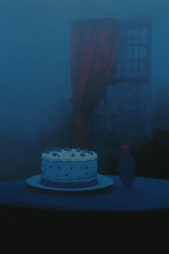 Nocturnal Pictorialist Mist style reference image — mysterious melancholic mood