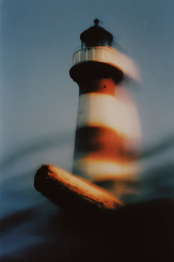 Spectral Thermal Noir style reference image — ethereal light streaks