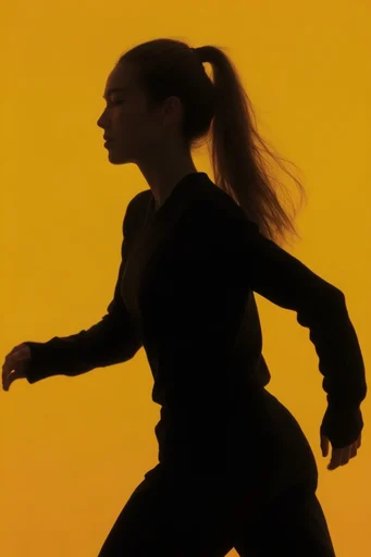 Cinematic Amber Silhouette moodboard — generate AI images in this style