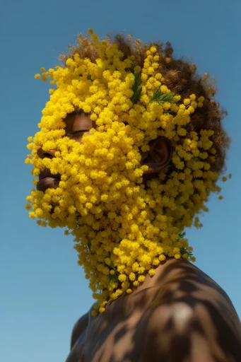 Surreal Citron Maximalism style reference image — minimalist graphic composition