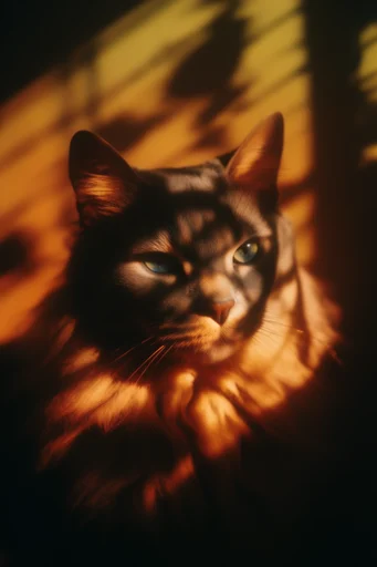 Cinematic Amber Noir style reference image — intimate close-up