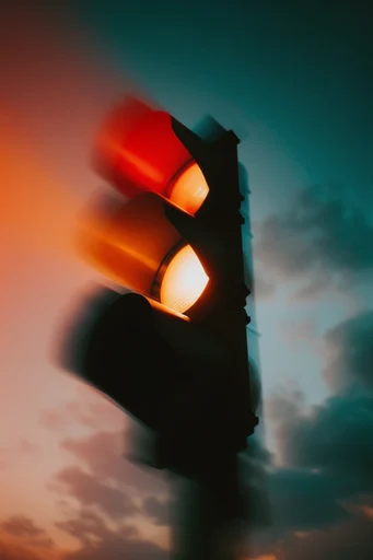Atmospheric Cinematic Noir style reference image — teal and orange color grade