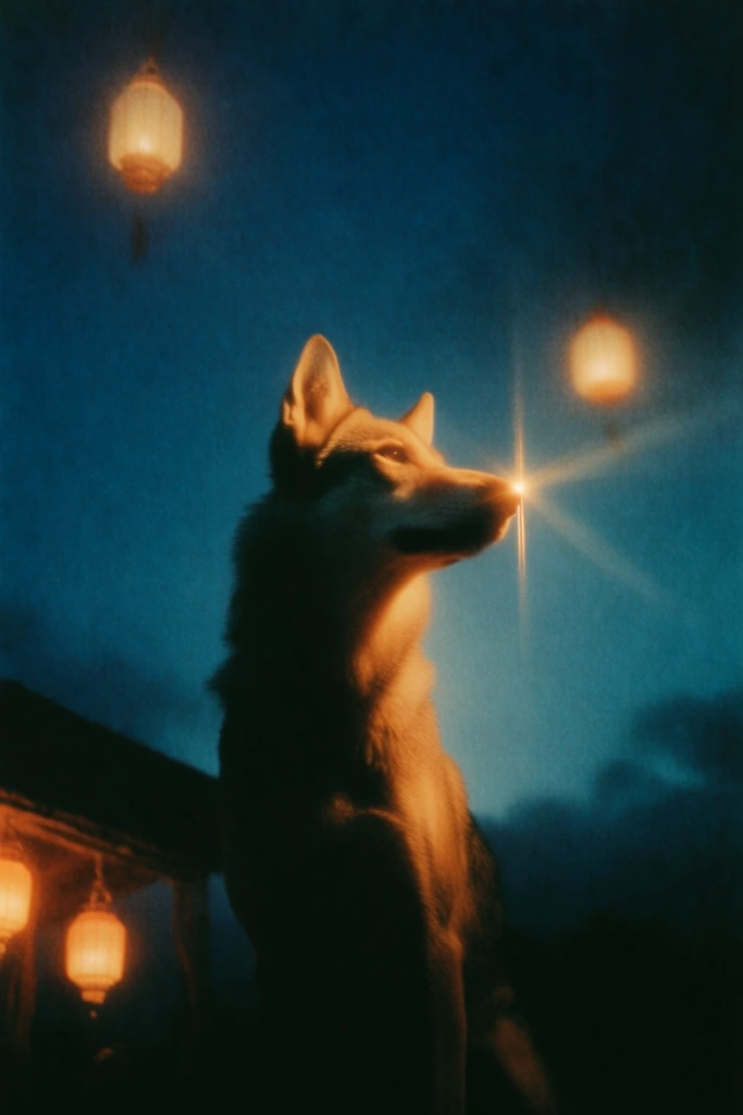 Nocturnal Cinematic Luminescence style AI image example 3