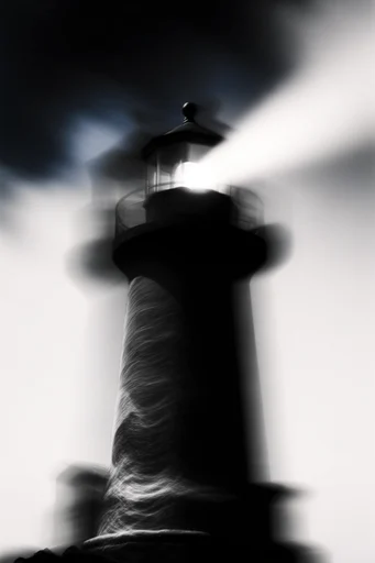 Spectral Kinetic Noir style reference image — spectral digital distortion
