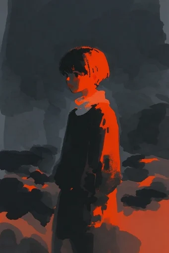 Luminous Chiaroscuro Noir moodboard — generate AI images in this style