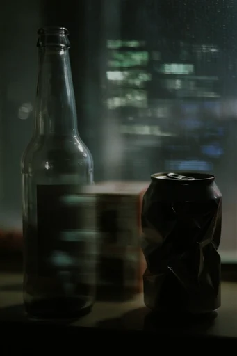 Cinematic Urban Noir style reference image — cinematic 35mm film still
