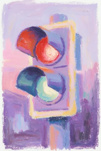 Textured Fauvist Impressionism style reference image — fauvist color palette
