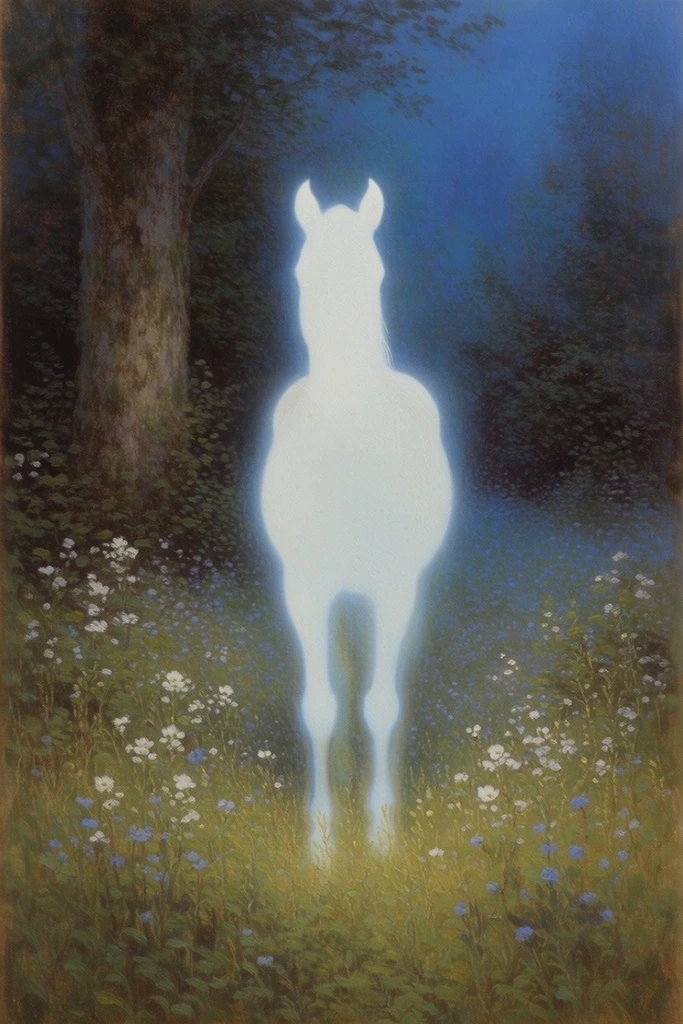 Luminous Ethereal Mysticism style AI image example 3