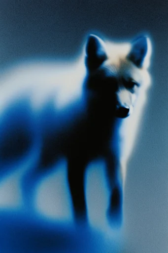 Nocturnal Spectral Blur style reference image — chiaroscuro lighting