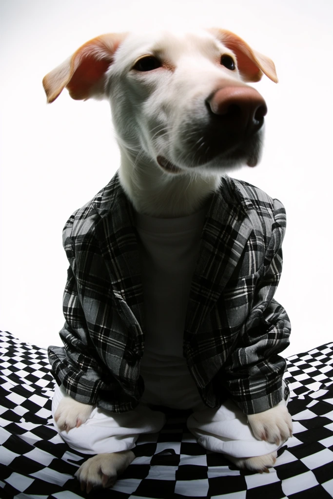 Dynamic Fisheye Streetwear style AI image example 3
