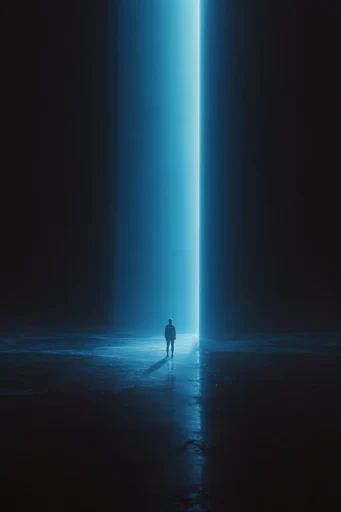Cinematic Void Minimalism moodboard — generate AI images in this style