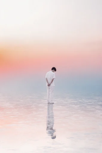 Serene Pastel Minimalism moodboard — generate AI images in this style