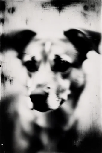 Spectral Motion Noir style reference image — long exposure light streaks