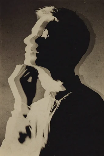Experimental Darkroom Noir moodboard — generate AI images in this style