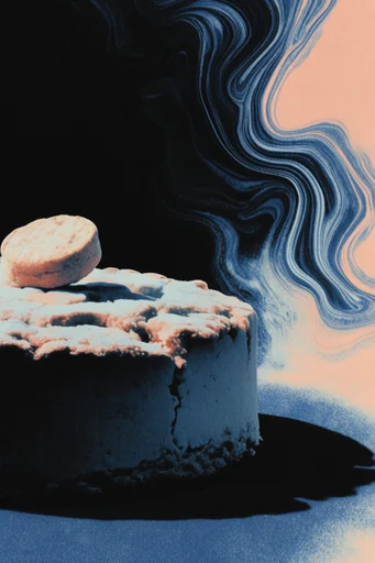 Ethereal Grain Surrealism style reference image — luminescent gradients