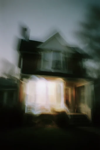 Ethereal Kinetic Luminescence style reference image — ethereal ghosting effect