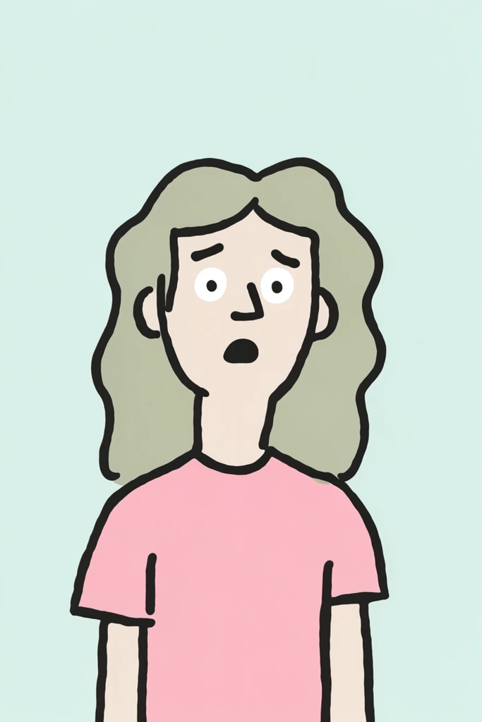 Minimalist Mint Whimsy style AI image example 1