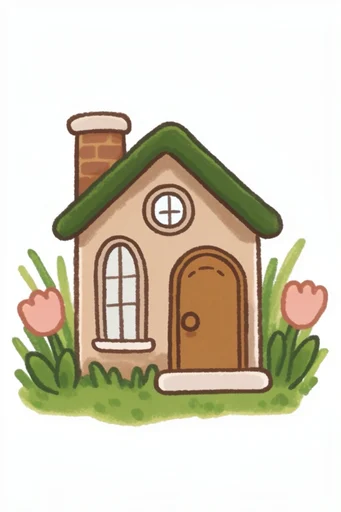 Cozy Whimsical Storybook style AI image example 4