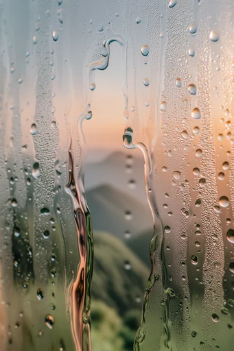 Ethereal Liquid Refraction style reference image — liquid distortion