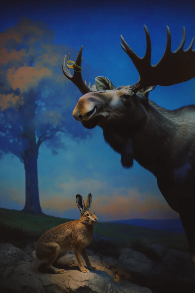 Cinematic Twilight Surrealism style AI image example 3