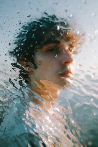 Luminous Aqueous Solitude moodboard — generate AI images in this style