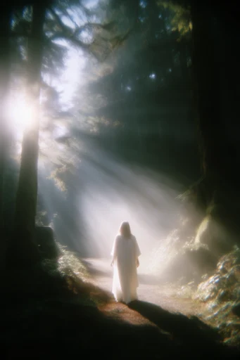Volumetric Chiaroscuro Mysticism style reference image — chiaroscuro lighting