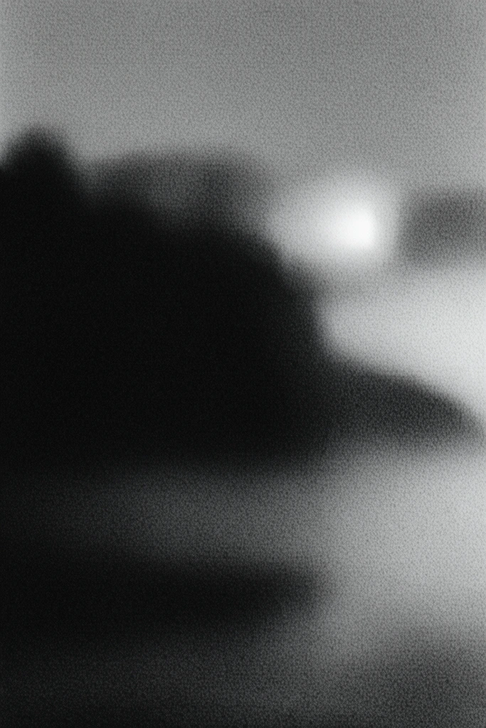 Gritty Chiaroscuro Noir style AI image example 2