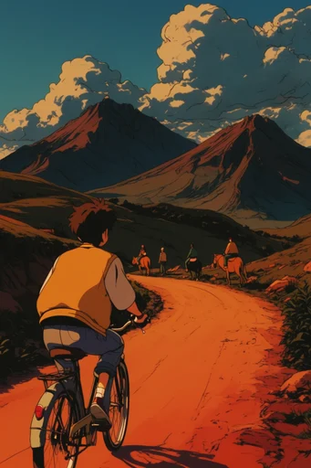 Retro Pop Anime style reference image — 90s anime style