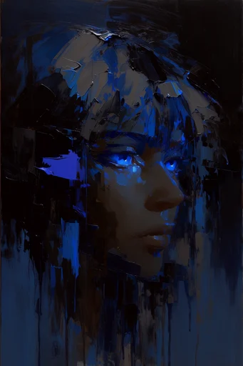 Luminous Noir Expressionism moodboard — generate AI images in this style