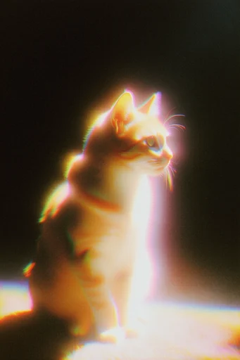 Prismatic Cosmic Noir style reference image — surreal dreamlike atmosphere
