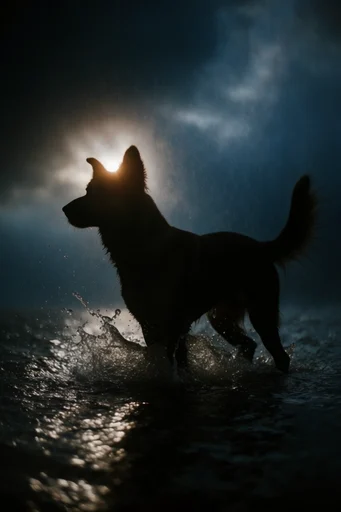 Cinematic Subaquatic Surrealism style reference image — underwater light refraction