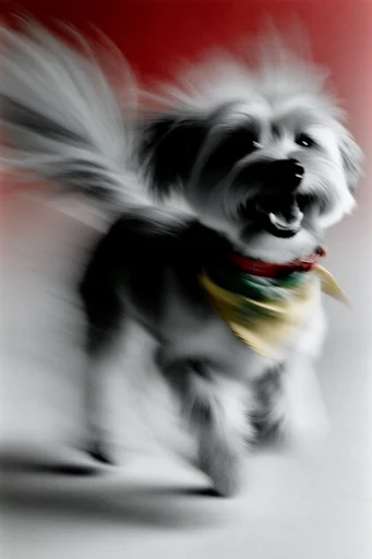 Kinetic Spectral Monochrome style reference image — kinetic energy