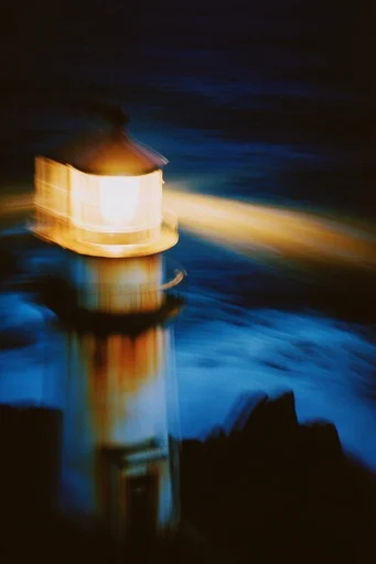 Spectral Kinetic Motion style reference image — dreamy nocturnal atmosphere